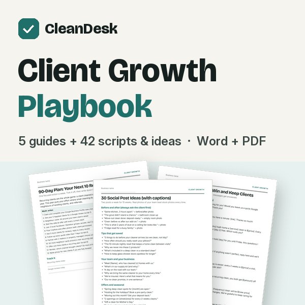 Client Growth Playbook cover